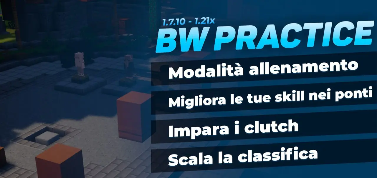 BW Practice: bridge and clutch training for BedWars